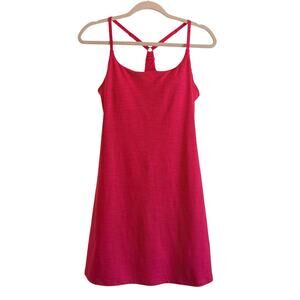 Outdoor Voices The Exercise Dress Women's Fuchsia Racerback Large